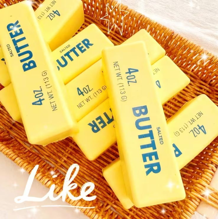BUTTER SQUISHY 11 cm. Juguete de Mantequilla Anti-Estrés