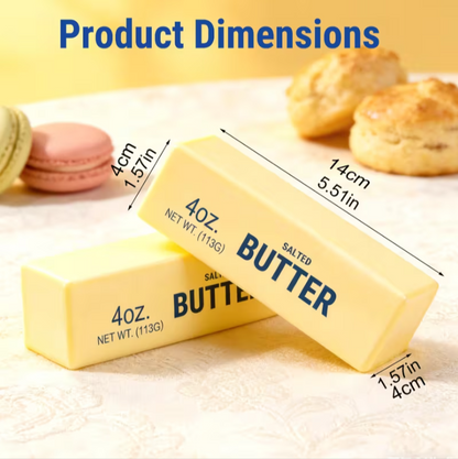 BUTTER SQUISHY 14 cm. Juguete de Mantequilla Anti-Estrés