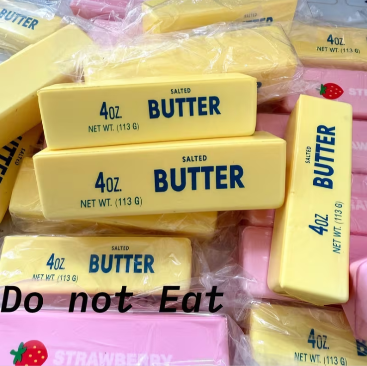 BUTTER SQUISHY 14 cm. Juguete de Mantequilla Anti-Estrés